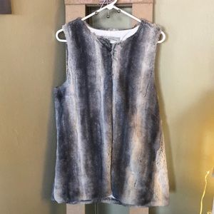 GH Bass & Co Faux Fur Vest